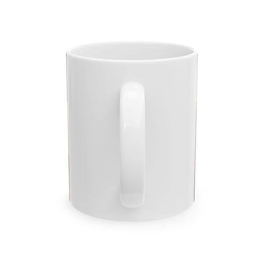 Mid-Century Geometric Ceramic Mug — Retro Abstract Art Coffee Cup (11oz, 15oz)